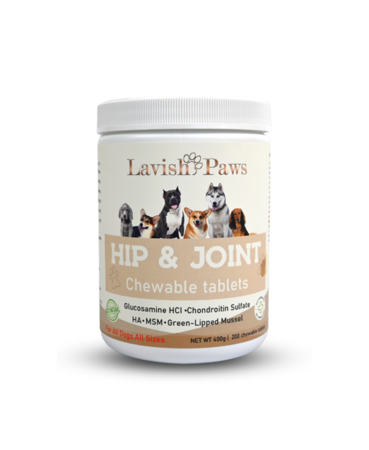 Lavish spice sip and joint supplement for dogs