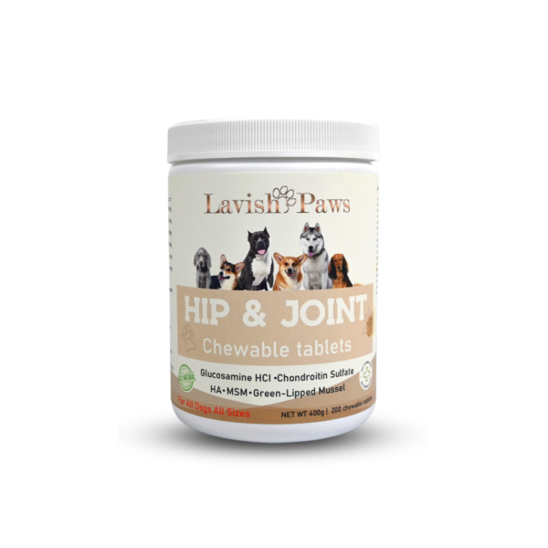 Lavish spice sip and joint supplement for dogs
