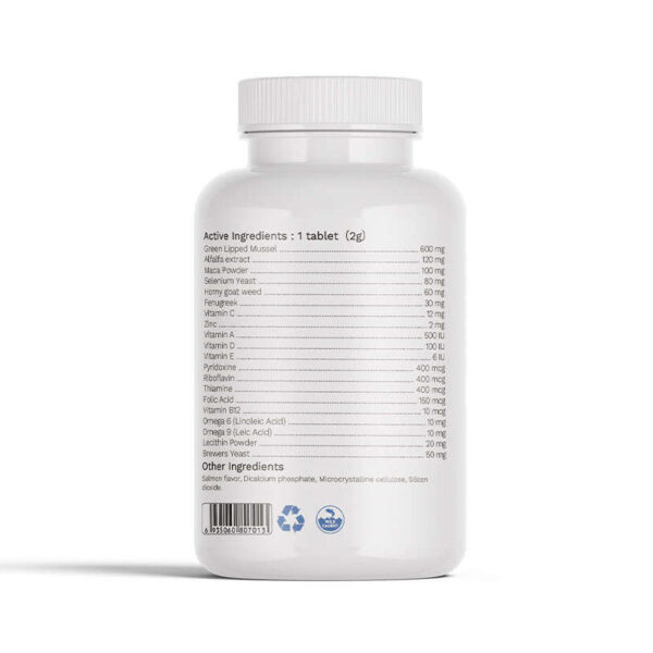 CCSB Canine Fertility Supplement ingredients – active compounds for semen quality