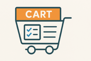 Cart Icon for Lavish Paws Checkout Page – Clean Dog Supplement Order Review
